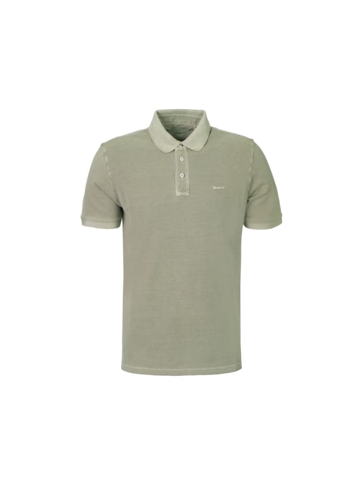 Poloshirt Sunfaded SS in hellgruen