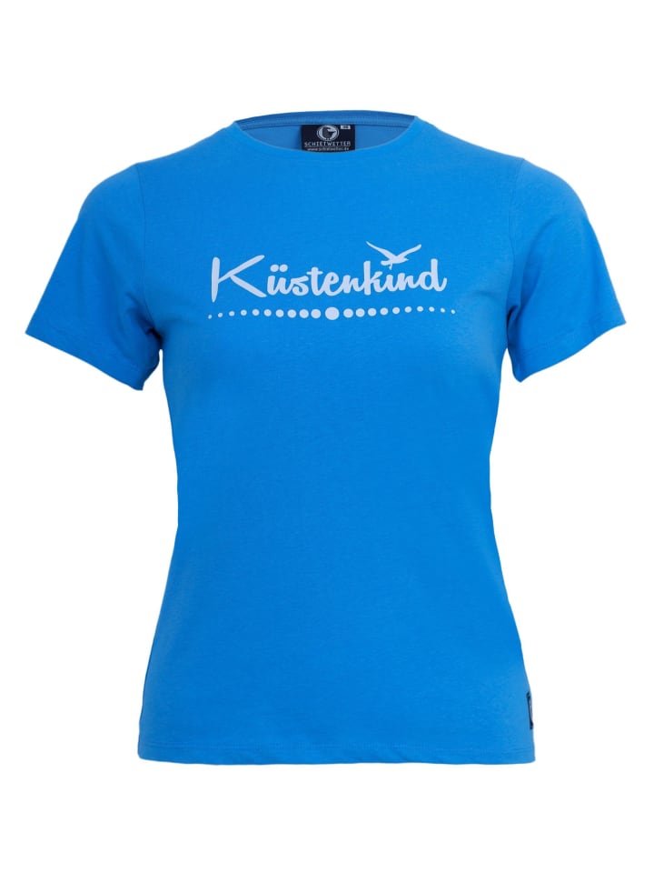 "Küstenkind" in jeans-white