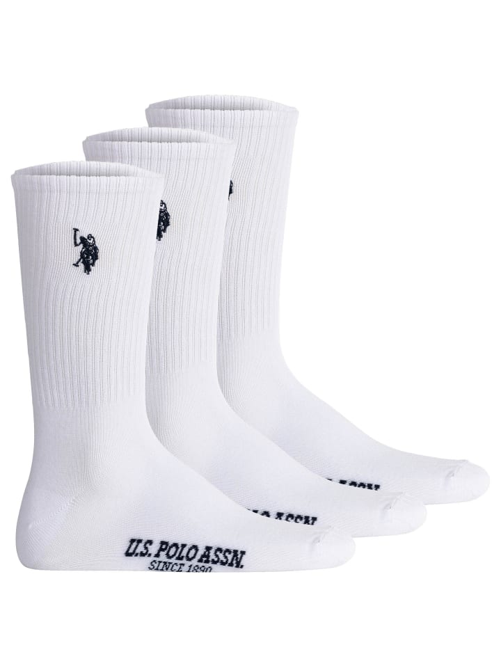 Socken 3er Pack in Weiß