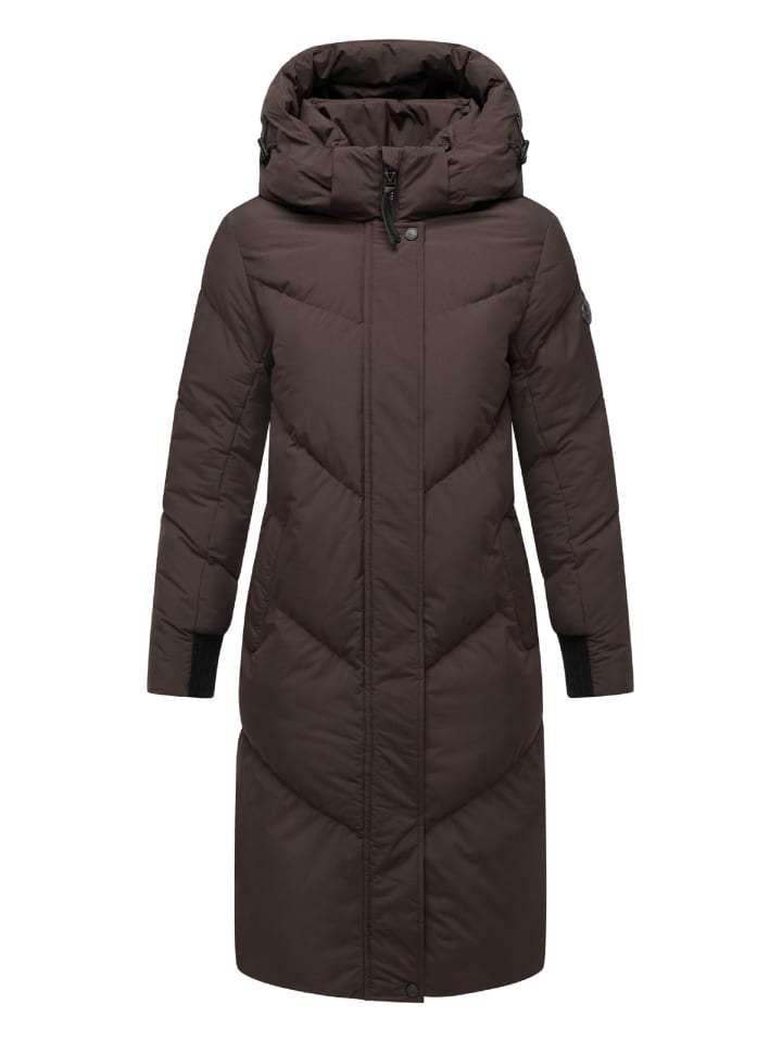 Steppmantel Teonaa 16 in Choco