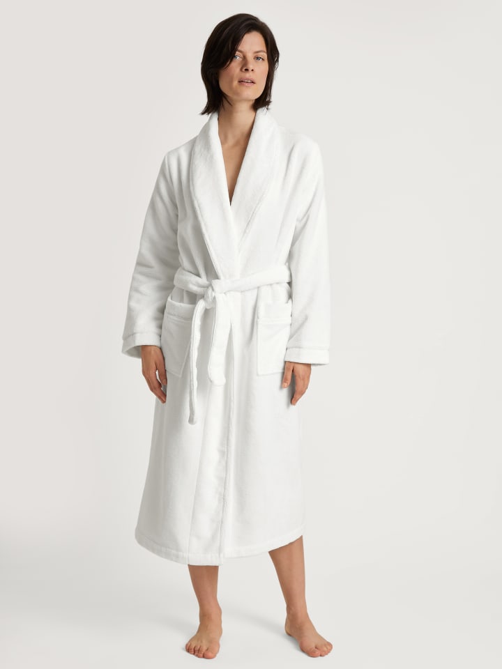 Bademantel in new white
