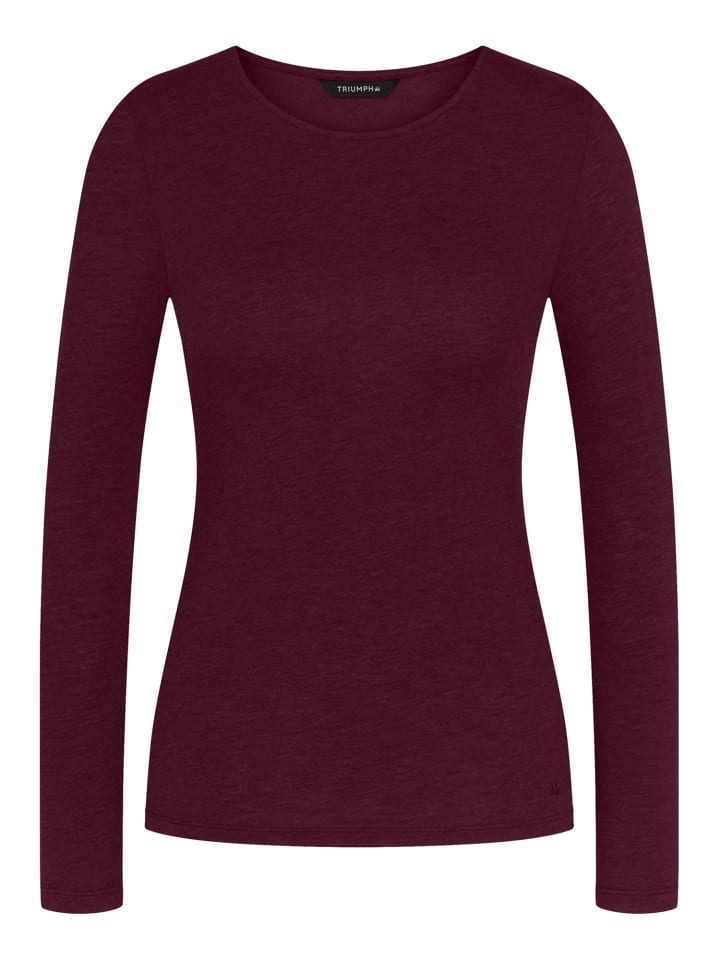 Longsleeve Red Label Beauty Layers in CLARET