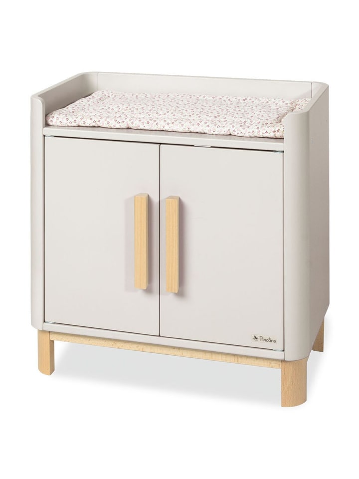 2-tlg. Puppenwickletisch Malea mit 1 in white