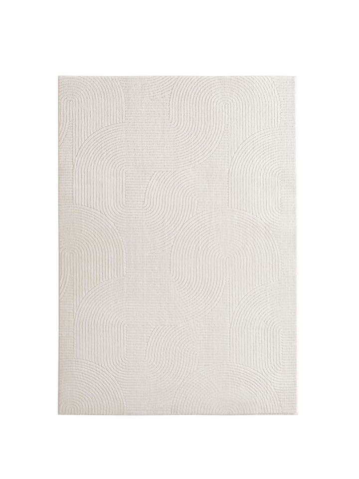 Kurzflorteppich Homestyle Wellen in Creme