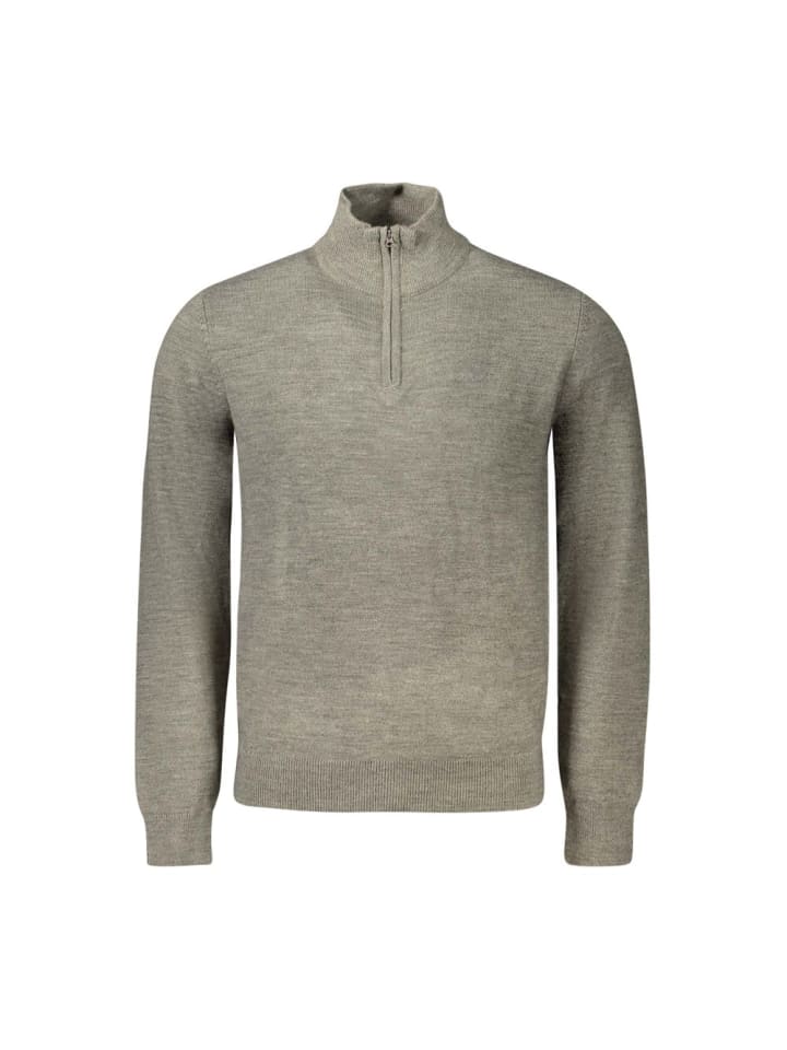 Grau Acryl Herren Pullover