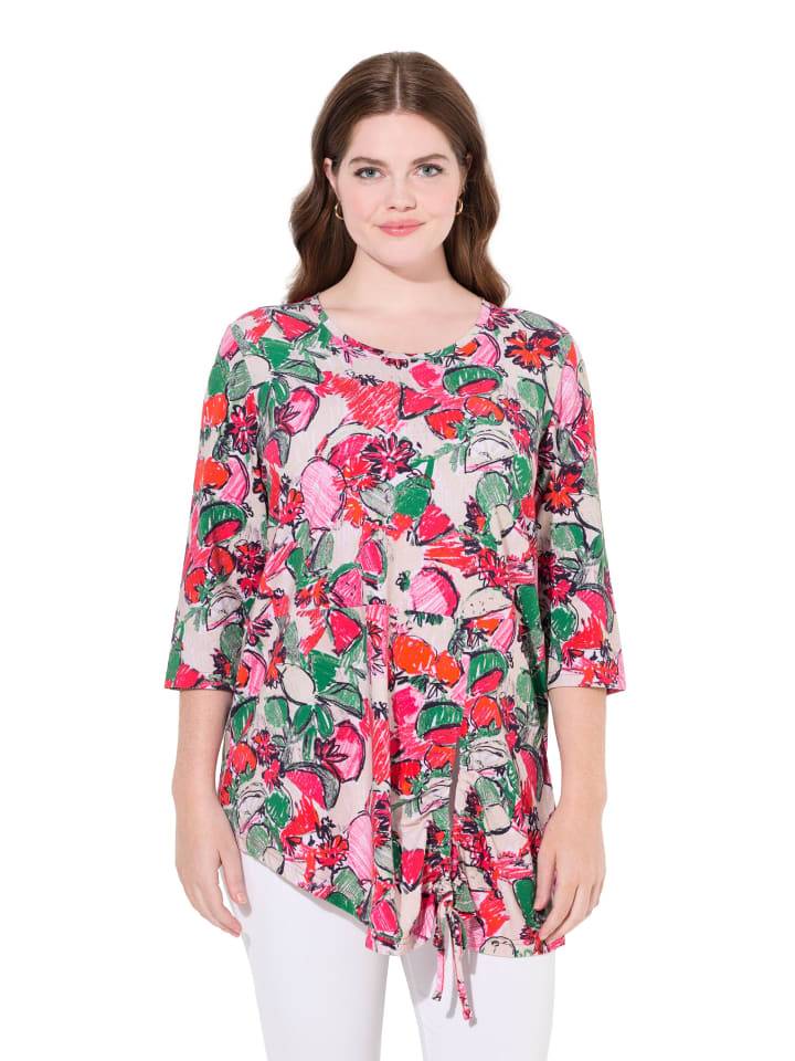 Longshirt in perlweiß