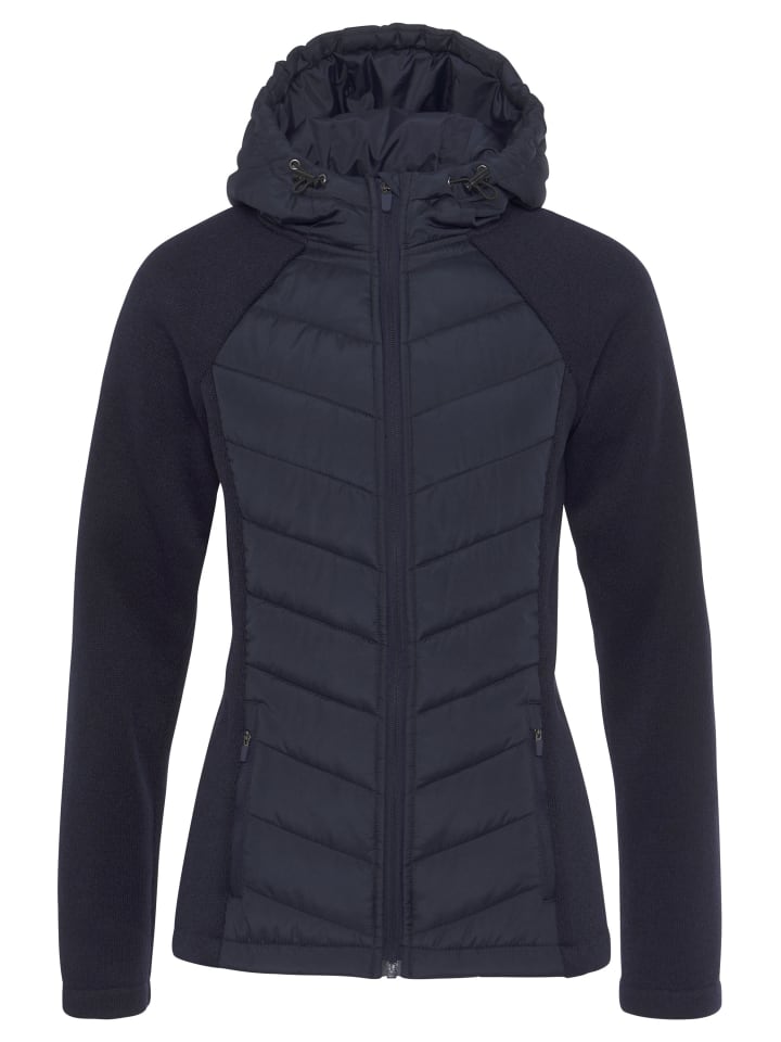 Steppjacke in navy