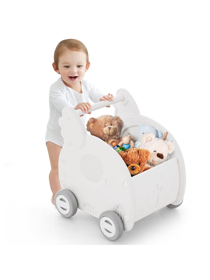 Baby Lauflernhilfe in Weiß