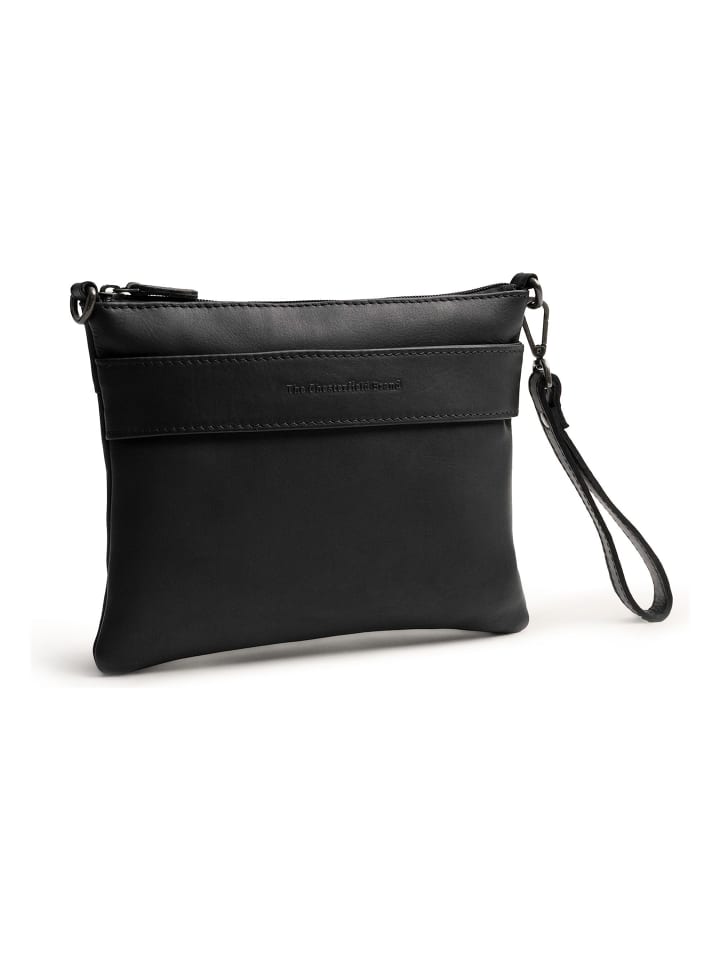 Harlan Umhängetasche Leder 24 cm black