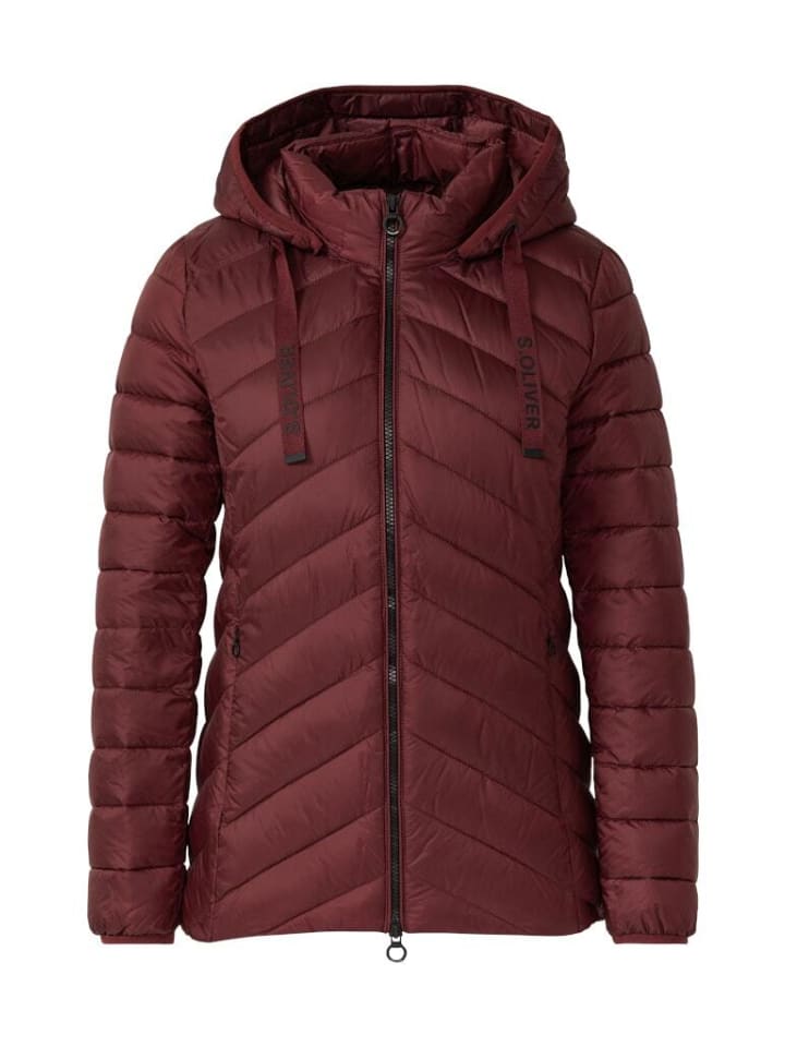 Oliver Winterjacke S Oliver Rote Daunenjacke Leichte Steppjacke S
