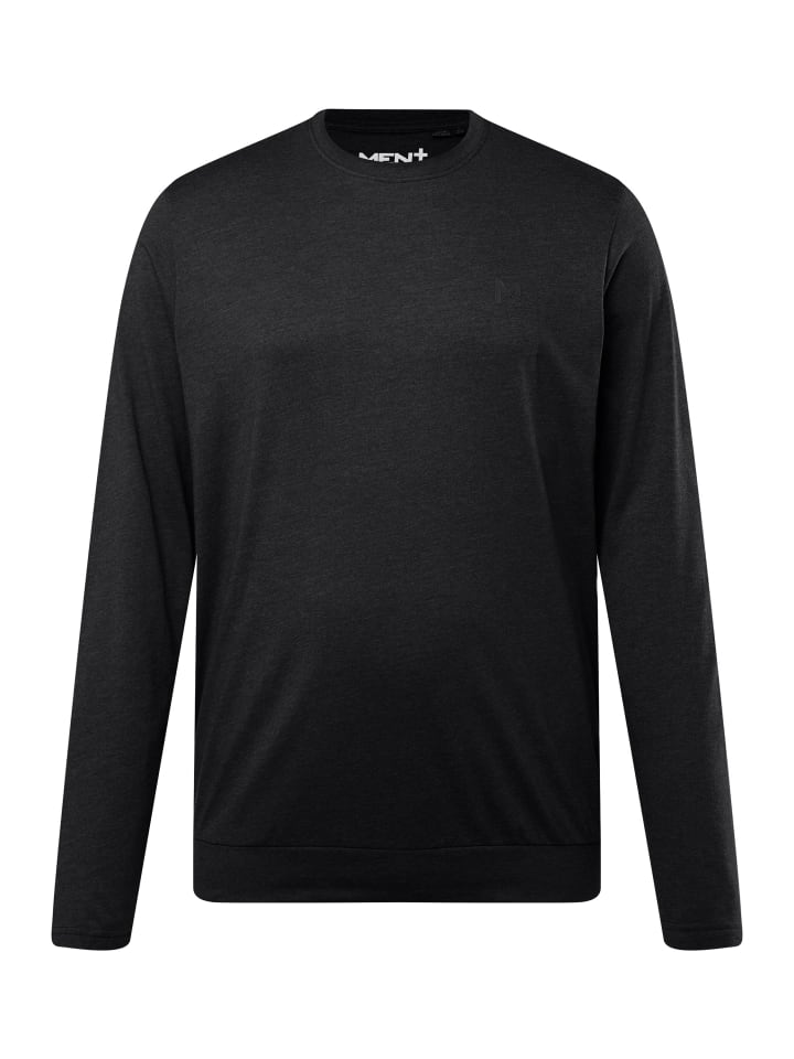 Kurzarm T-Shirt in schwarz