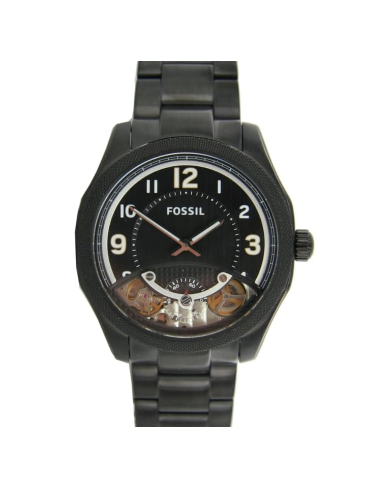 Quarzuhr ME1151 in schwarz