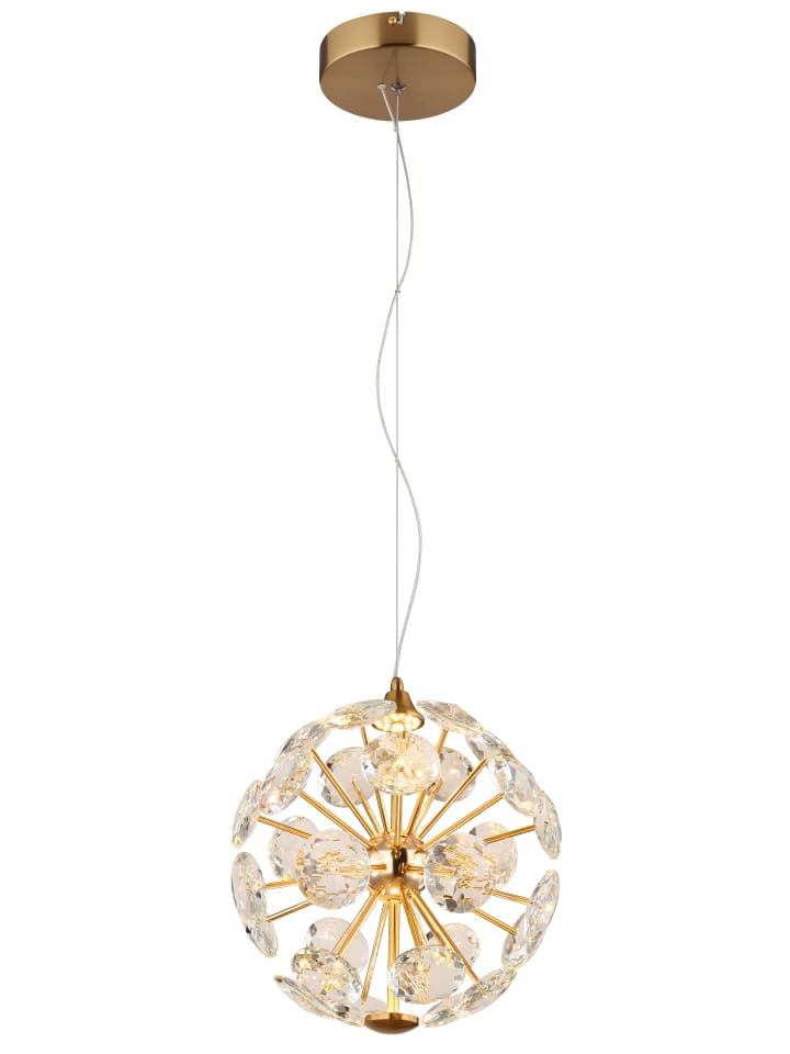 Hängeleuchte "VIRINA" in gold