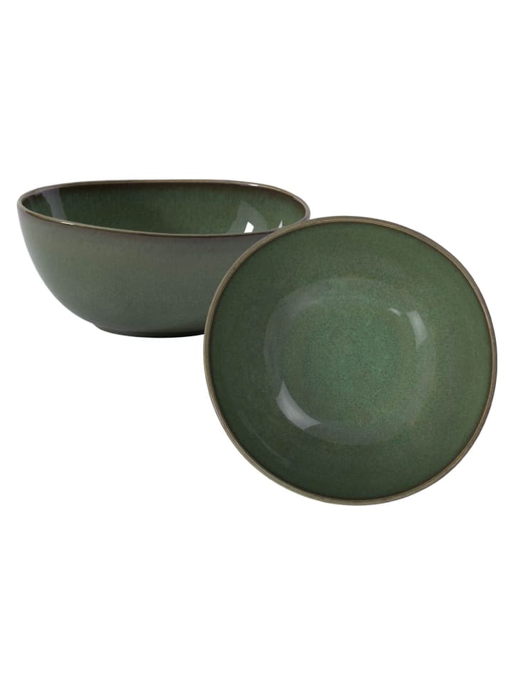 2er Set Servierschüsseln Lave in ø 28,4 cm in Vert