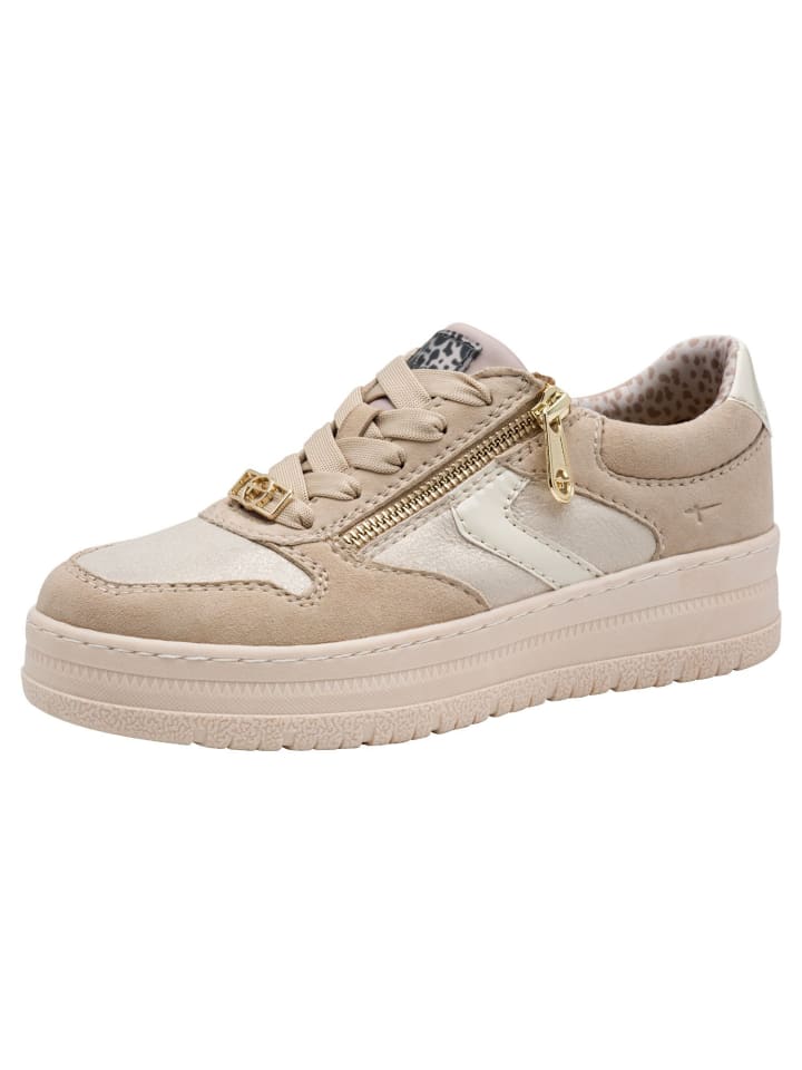 WIDE FIT Sneaker in BEIGE COMB