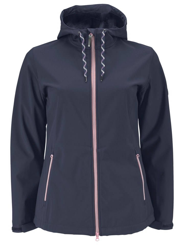 Softshelljacke in marine