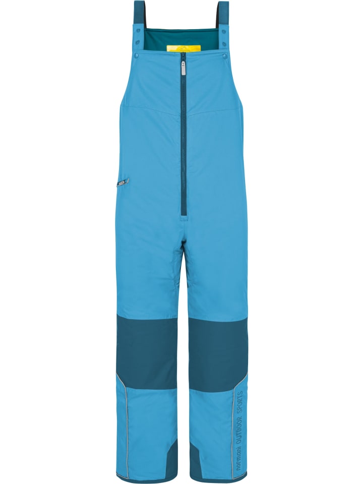Kinder Winterhose mit Hosenträgern Ulukhaktok in Blau