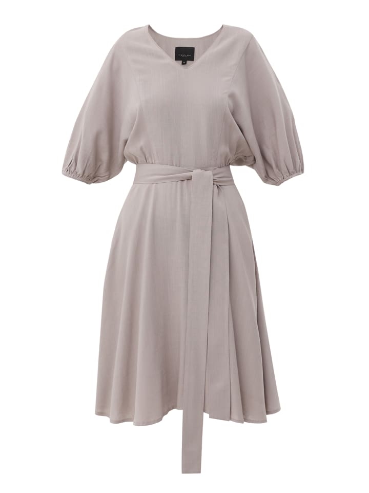 Sommerkleid Taillenzauber in grey
