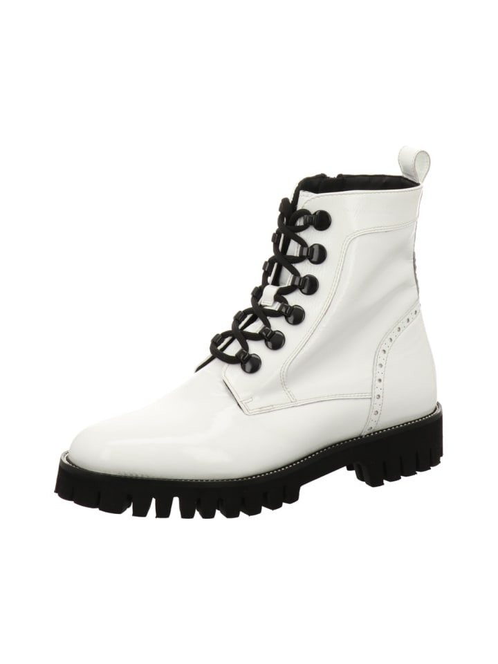 Stiefelette in weiß
