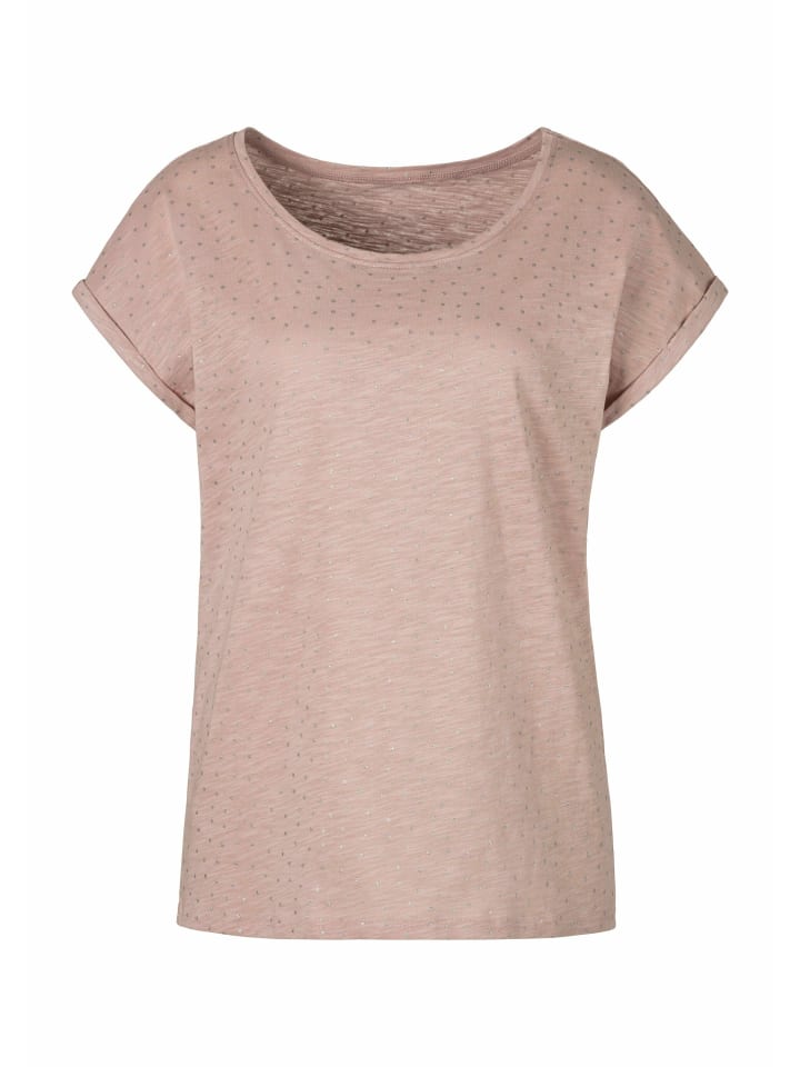 Kurzarmshirt in rose