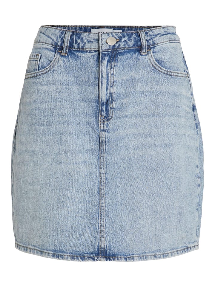 Jeansrock in Light Blue Denim