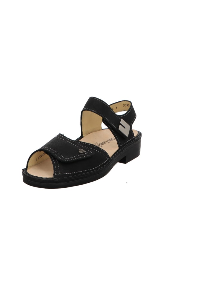 Komfort Pantolette in schwarz
