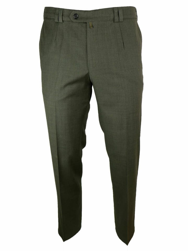 Stoffhose für Herren in olive