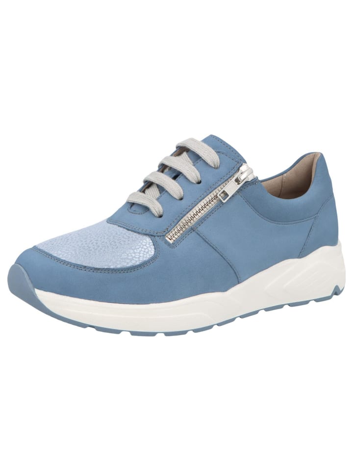 Damen- Schnürschuhe Mia - Weite M in Blau