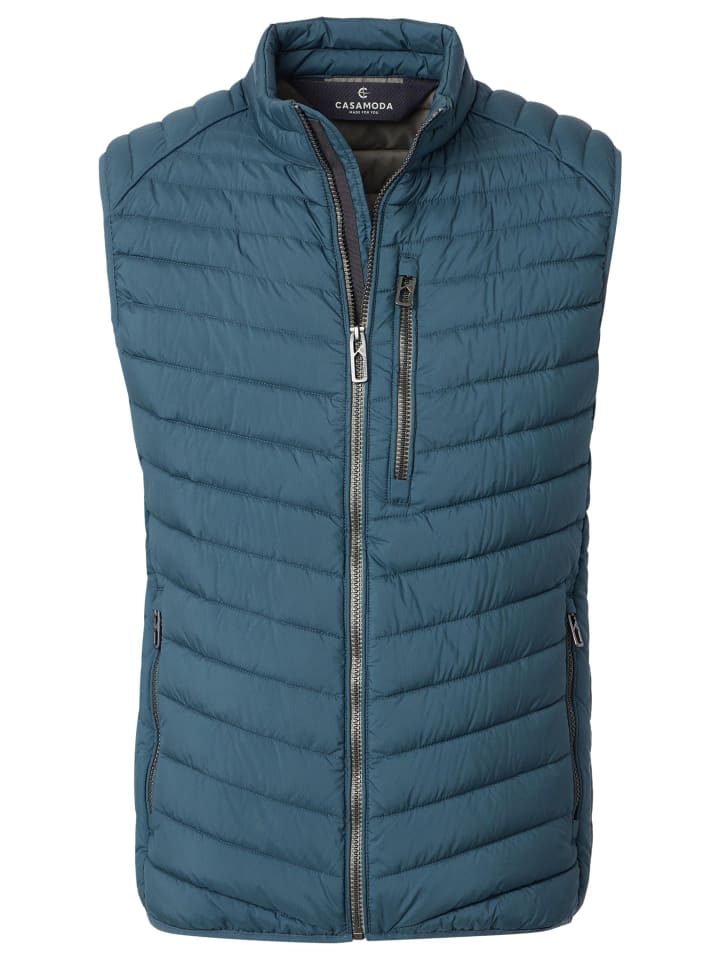 Steppweste Basic in Blau