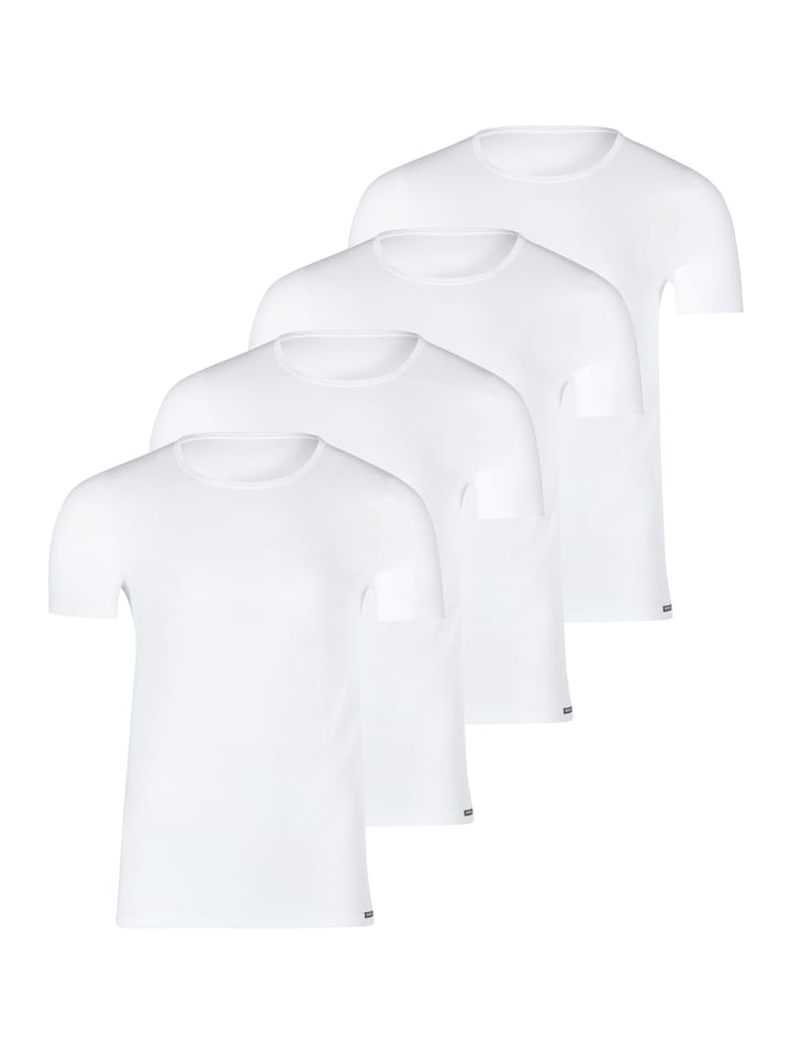 Unterhemd / Shirt Kurzarm Basis in Weiß