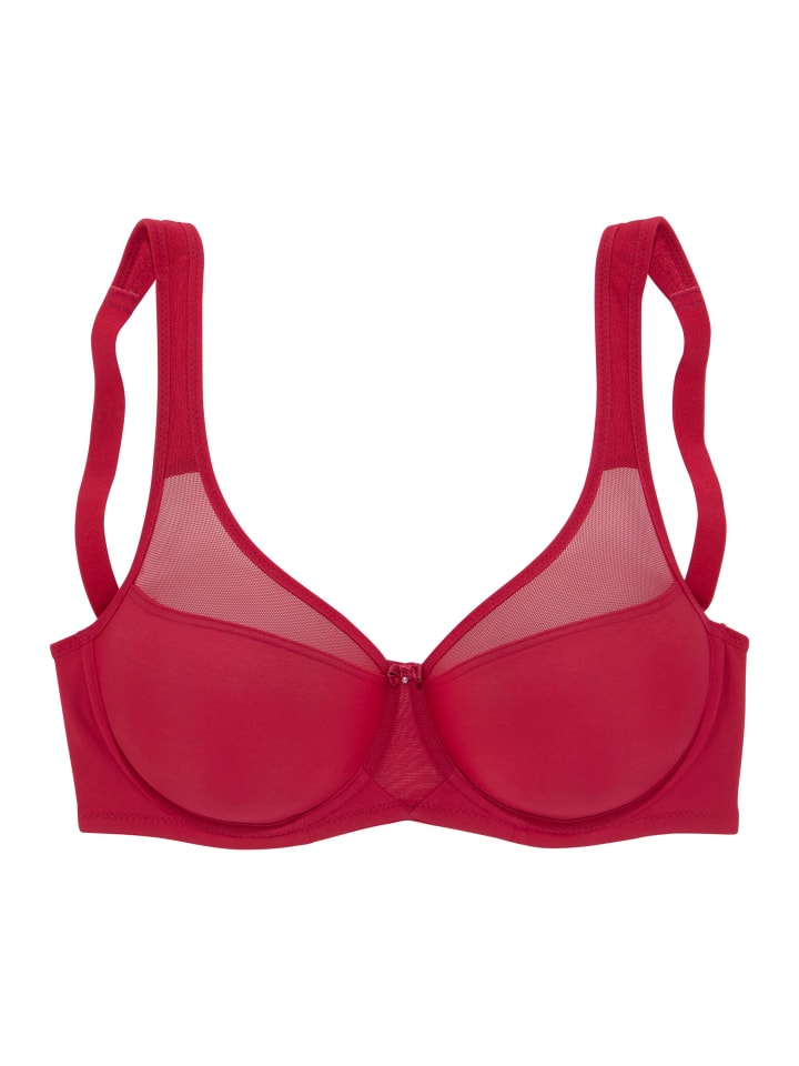 Minimizer-BH mit breiten Trägern und transparenten Einsätzen in Red