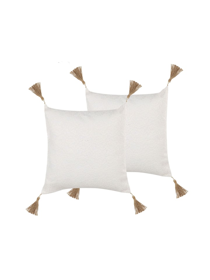 2er-Set Dekokissen AZALEA in Beige