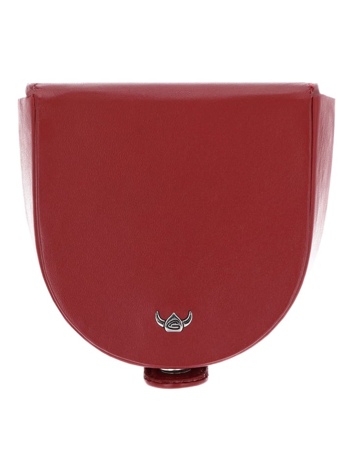 Polo Schlüsseletui Leder 9 cm rot