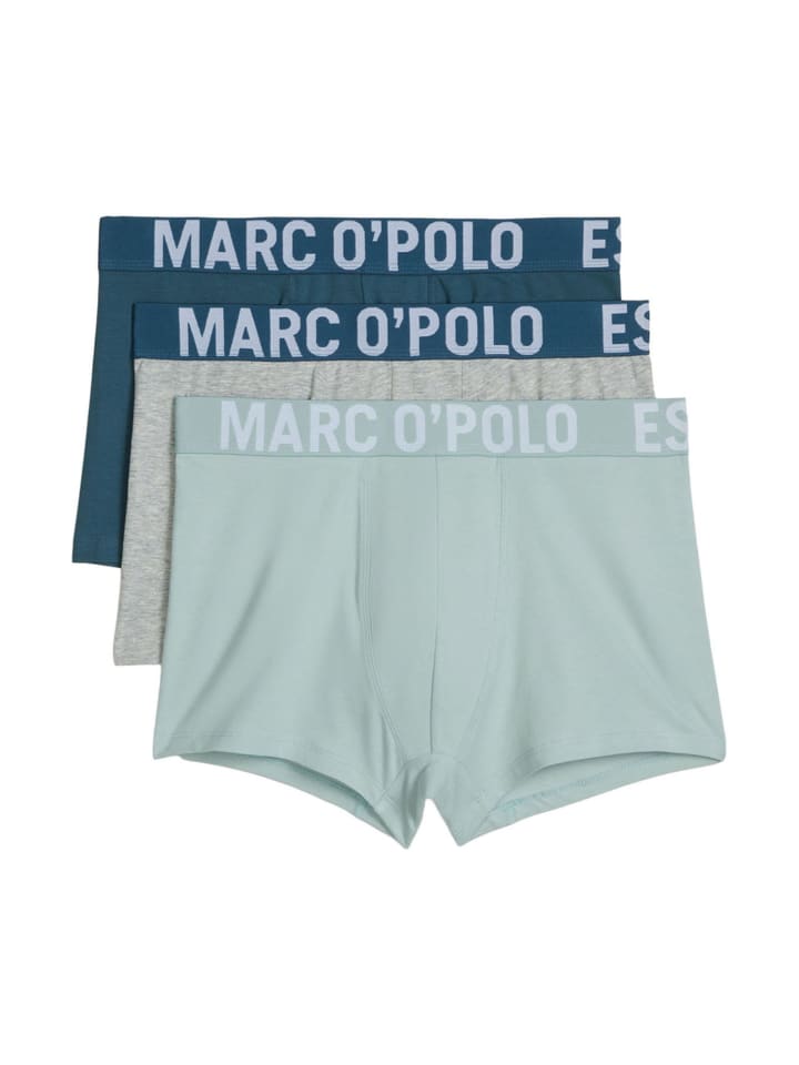 Trunk Essentials in grey melange/gray mist/blue