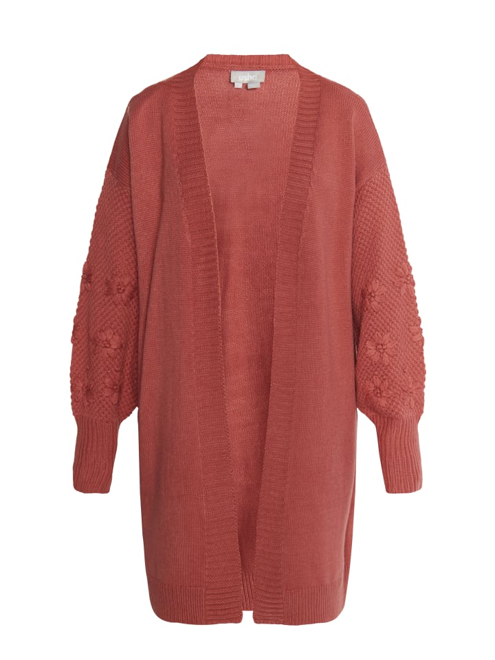 Damen Strickcardigan in Altrosa