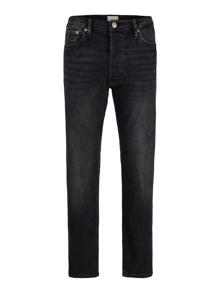 Relaxed Fit Jeans in Black Denim