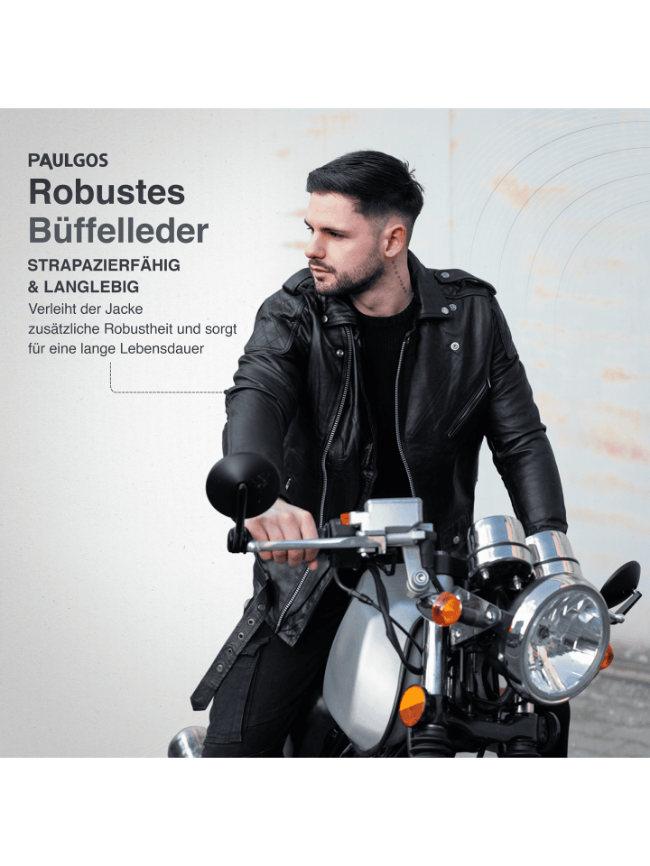 Motorradjacken GÃ¼nstig Kunstlederjacke Herren GÃ¼nstig BMW Style