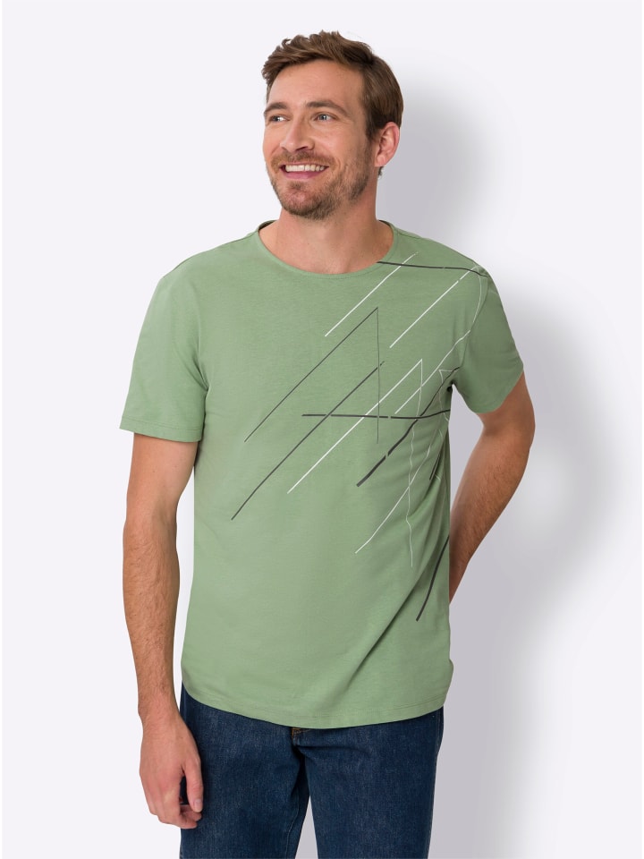 Freizeitshirt in eucalyptus