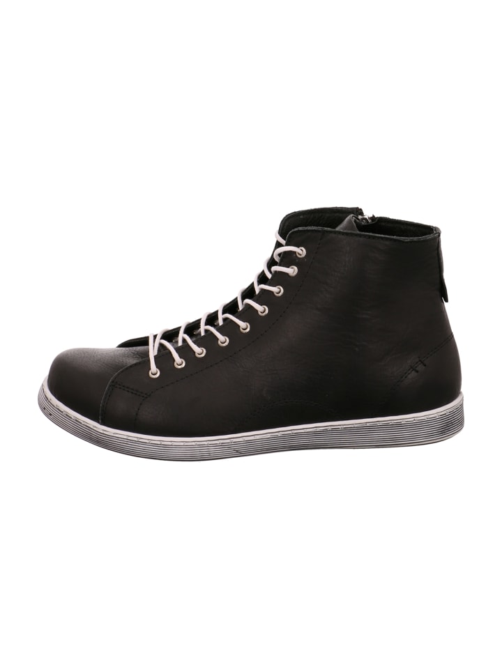 Komfort Stiefeletten in Schwarz