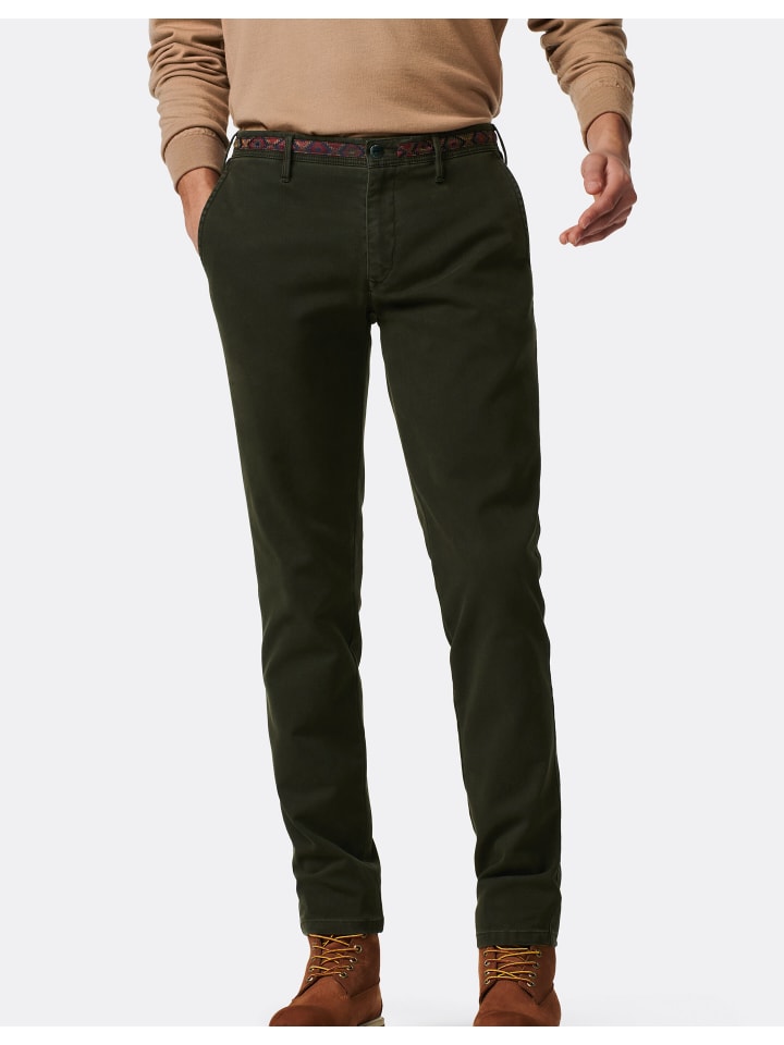 Chino-Hose Apus in dunkelgrün