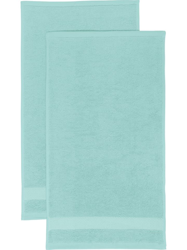 Frottier Gästetuch 2er-Pack Sindelfingen in mint