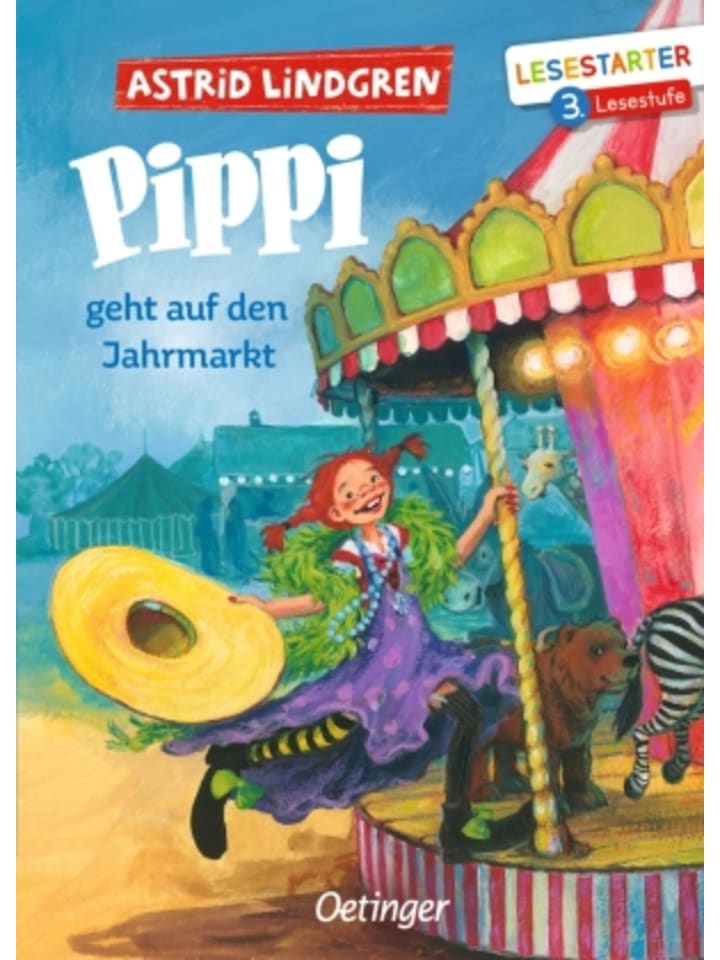 Buch - Pippi geht auf den Jahrmarkt