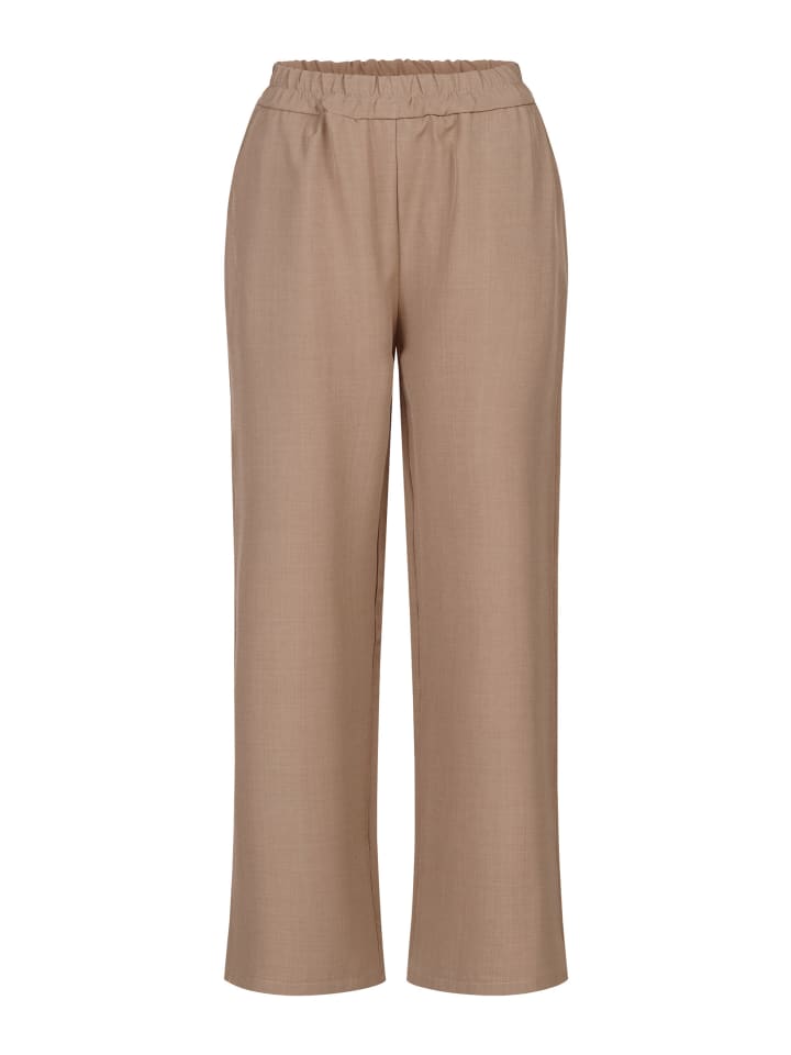 Trouser in camel brown
