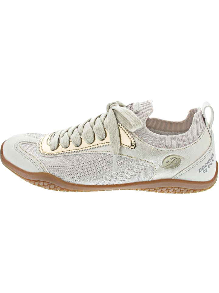 sportlicher Schnürer Beige