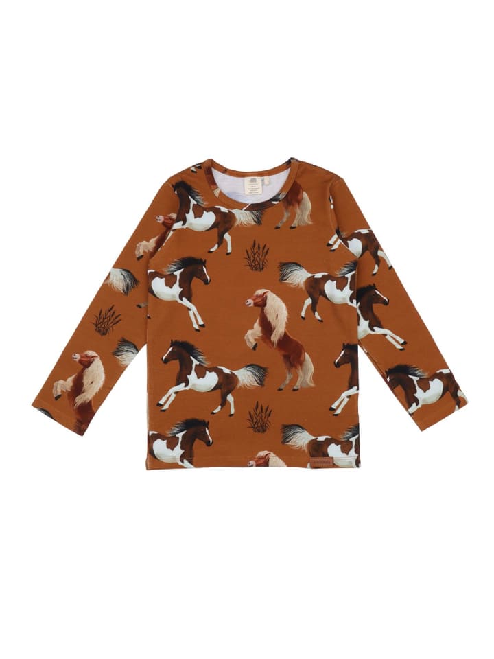 Langarmshirt Langarm Shirt aus Baumwolle (Bio)