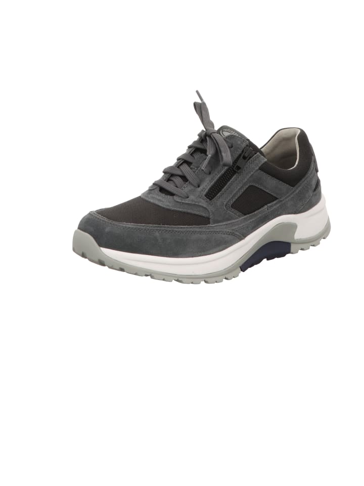 Schnürschuh in grau