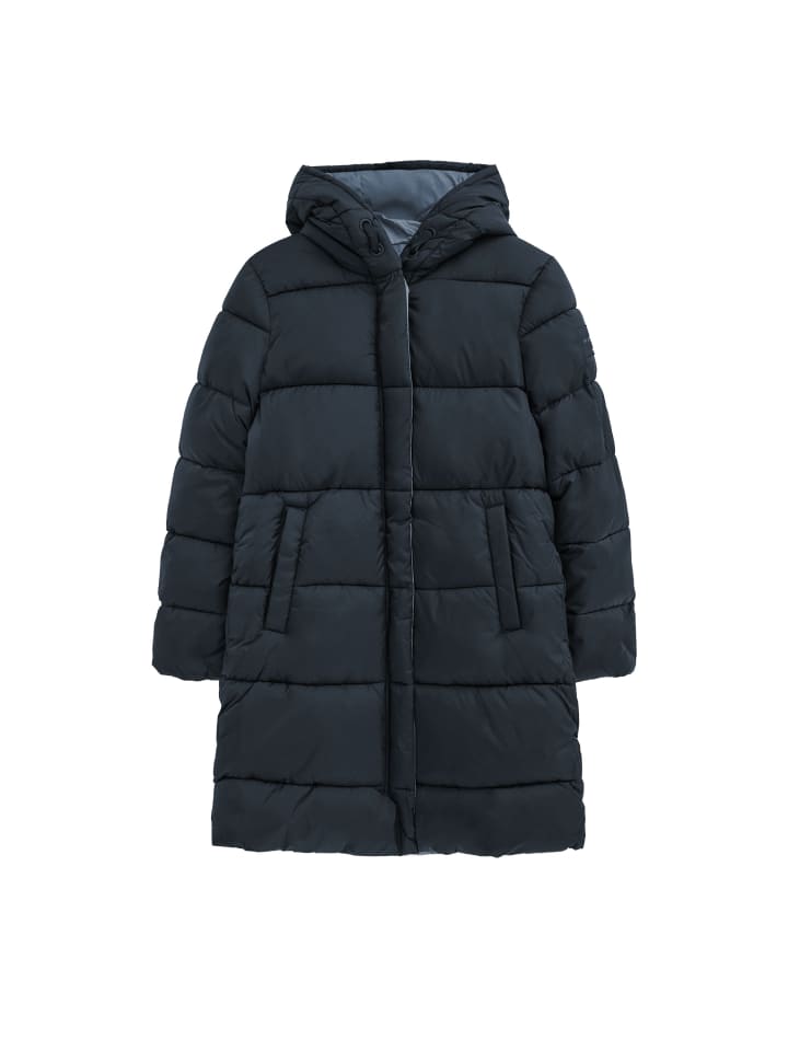 Jacke WOMAN GINA REVERSIBLE COAT LONG SLEEVE REGULAR FIT in NAVY