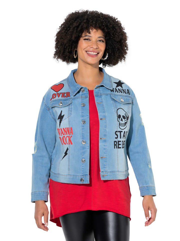 Jacke in light blue