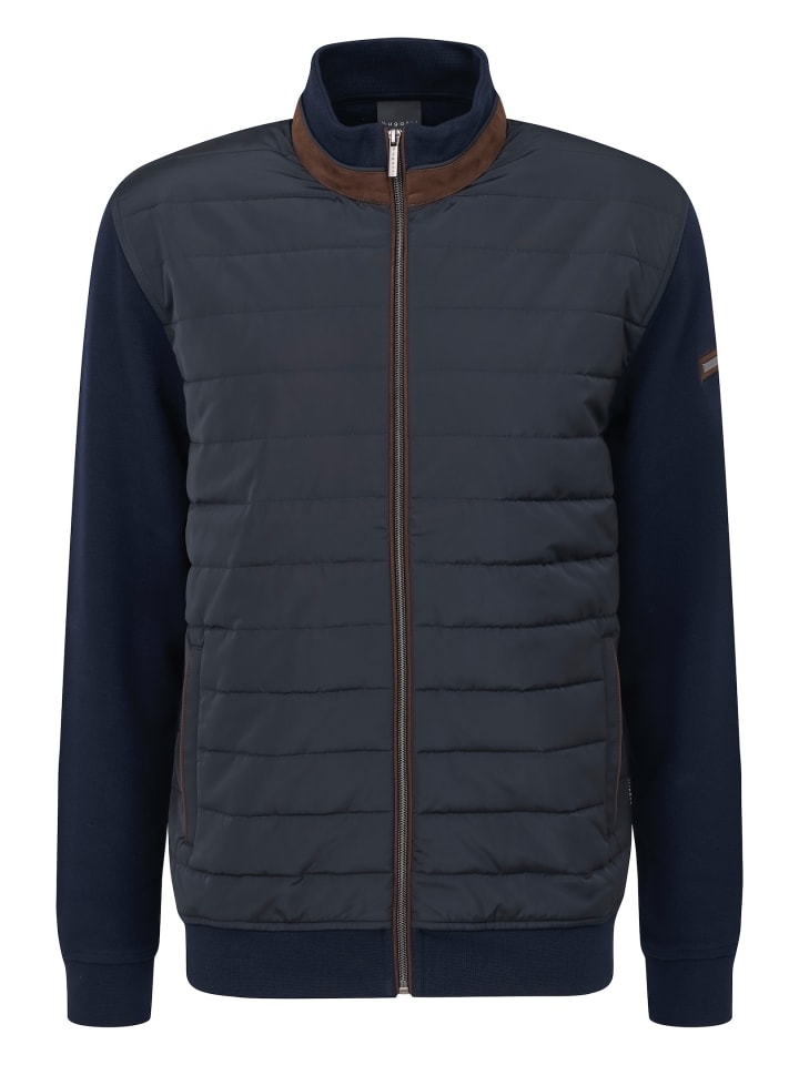 Sweatjacke in marine