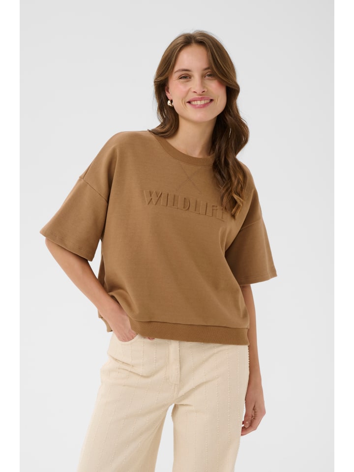 Sweatshirt RalphineSZ Oversize fit in Toasted Coconut